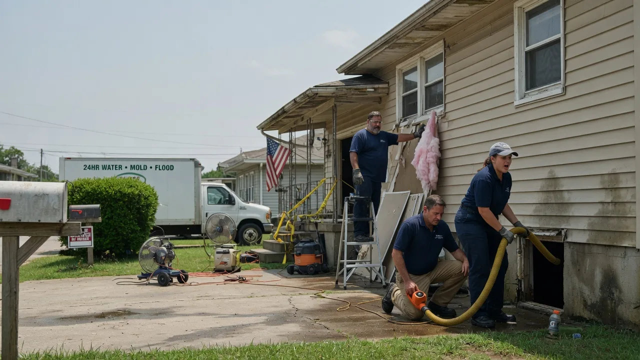 Water Damage Repair in Rockwood, TX near me